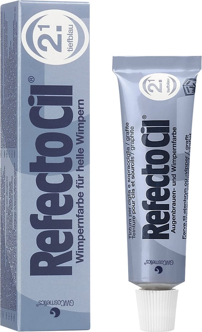 Refectocil Farba Do Brwi I Rzęs Ciemnoniebieska 15Ml