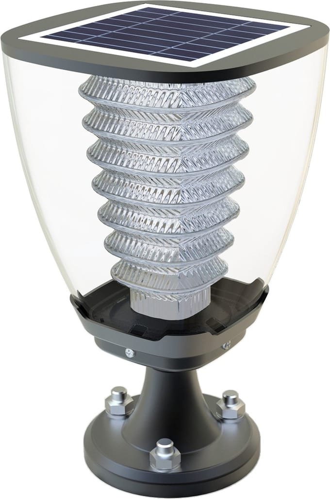 ESL-15H? Outdoor pedestal/post lighting Non-changeable bulb s LED