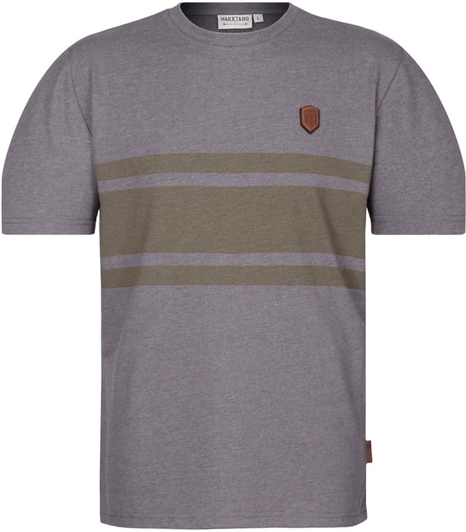 Naketano T-shirt ‘Hasj in de bloedbaan’ 1800-0045
