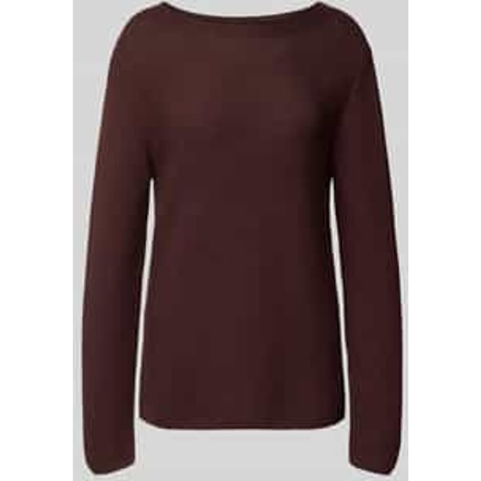 Regular fit gebreide pullover van zuiver katoen