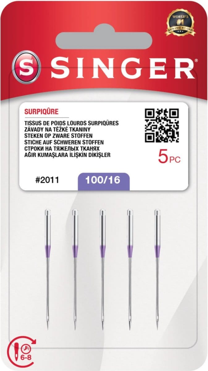 Singer Topstitch 2011 100 (5 stuks) Naalden