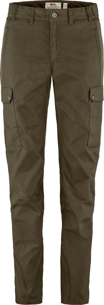 FJALLRAVEN Stina trousers W 84776 633 dark olive 42