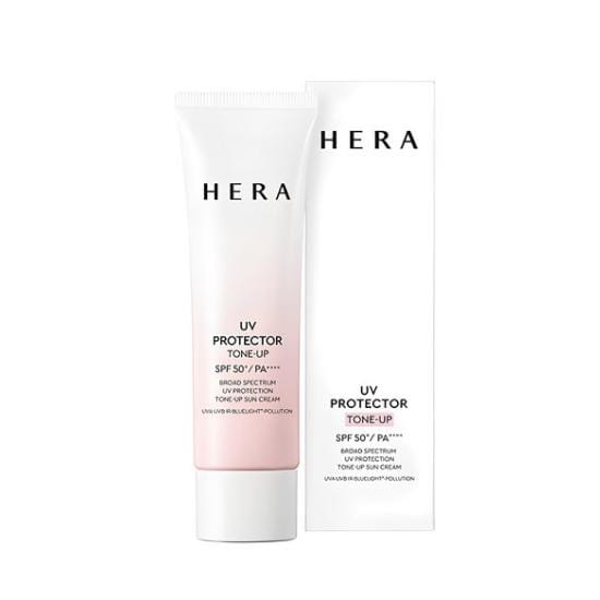 HERA Protection UV Teintée Crème Solaire SPF50+ PA++++ Éclaircissante & Protection à Large Spectre 50ml white