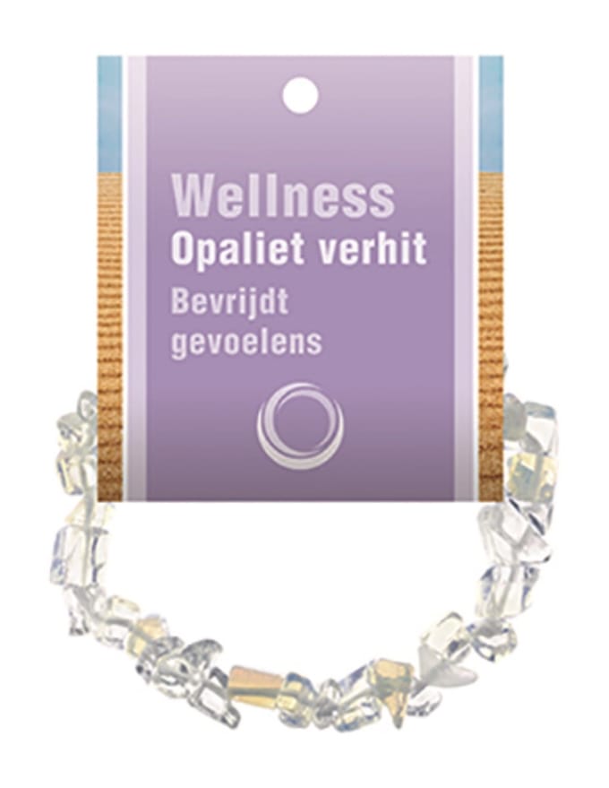 Opaliet splitarmband + kaart (synth)