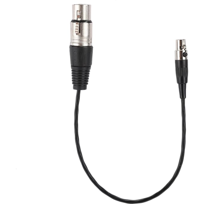 Mini XLR 3-pins Vrouwelijk naar XLR 3-pins Vrouwelijk Audiokabel voor Camera'sSLR's Standaard Microfoonaansluiting