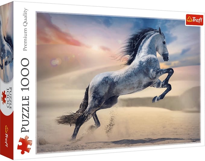 Trefl legpuzzel 1000 stukjes - Majestic Horse paard puzzel.