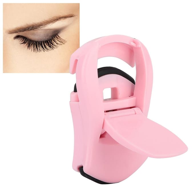 Mini Wimperkruller Oogwimperkruller Wimpers Krullen Make-up Wimpers Tools (Roze) pink