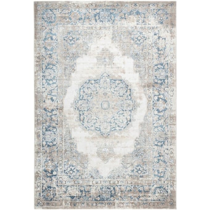 Muratap Paris antik designer vloerkleed laagpolig, luxe 3d effect, velours,