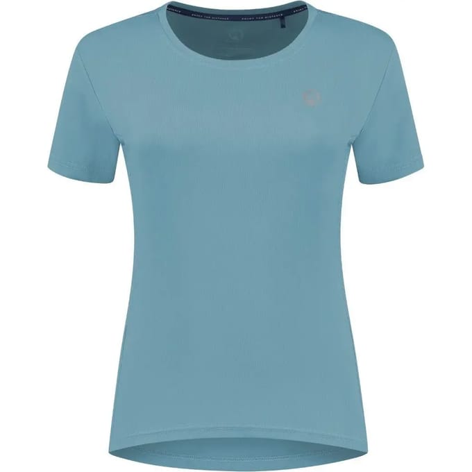 Rogelli Core Dames Hardloopshirt - Korte mouw - Lichtblauw