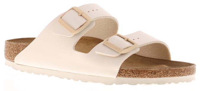 Birkenstock Arizona birko-flor eggshell smal voetbed dames slipper