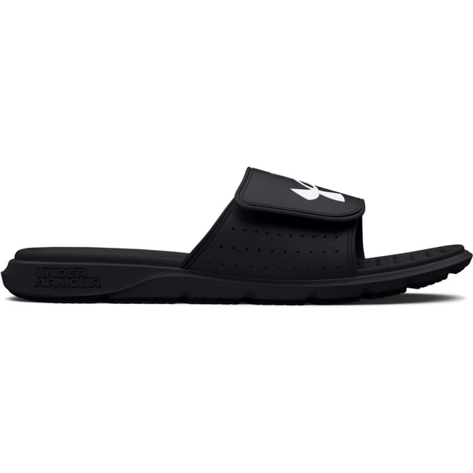 Under Armour Ignite 7 Slide Noir Baskets Homme Blanc 3026023-001 44 black