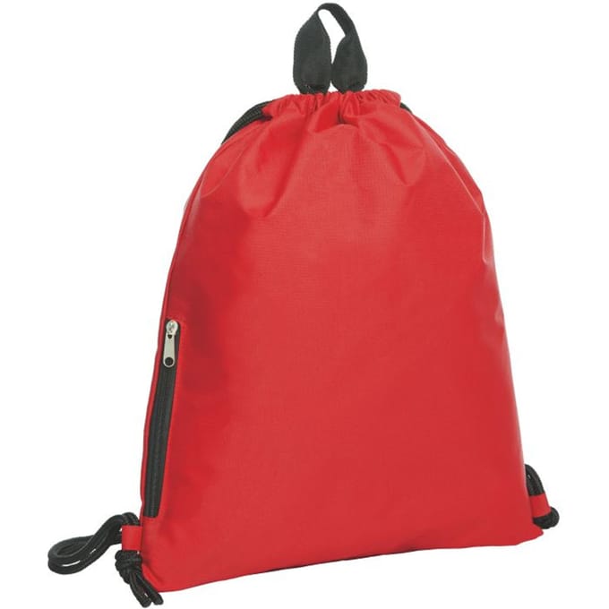 Halfar Doe mee met koorddraagtas (Rood)
