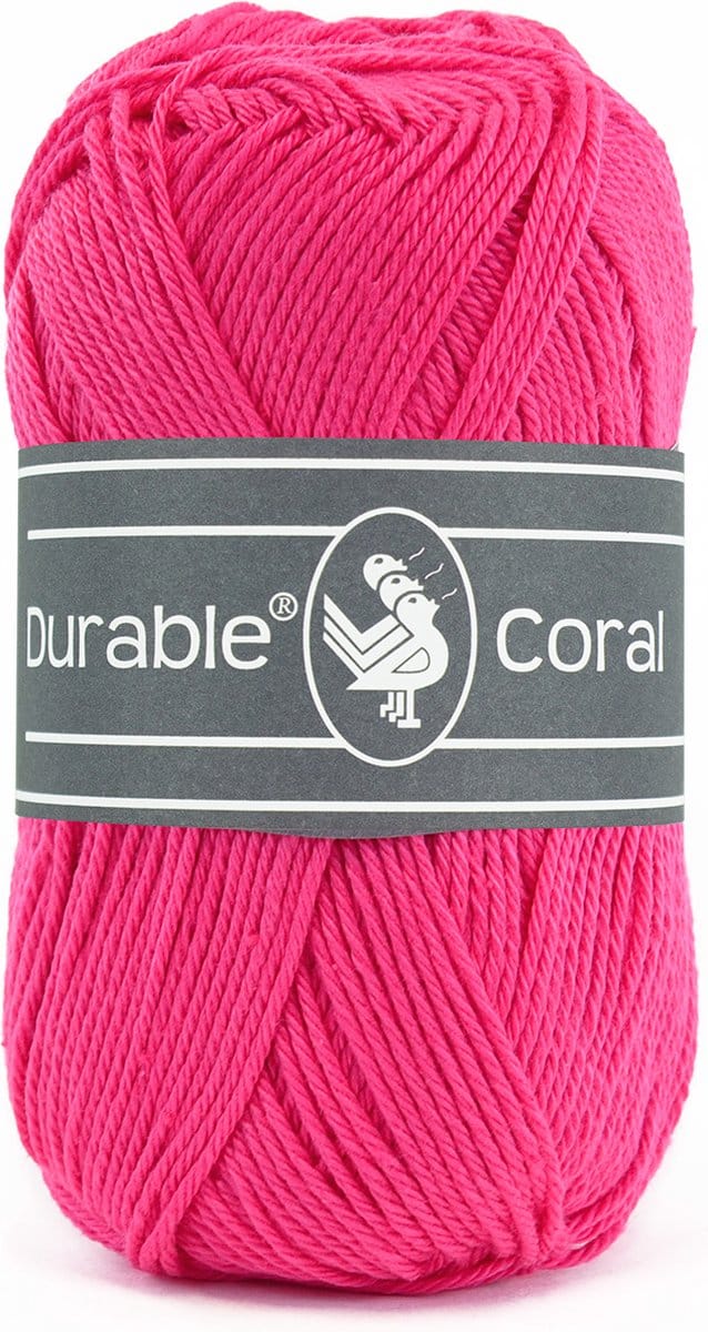 Durable Coral - 236 fuchsia - Gemerceriseerd Katoen Garen