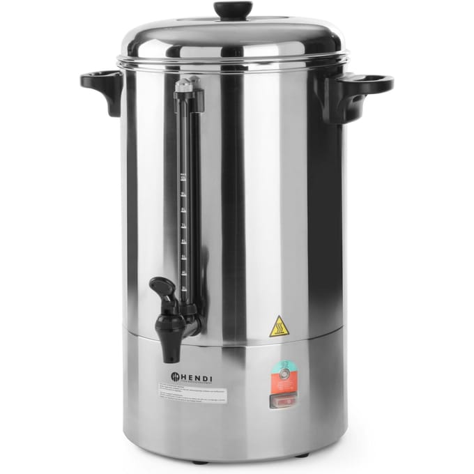 HENDI Percolator – 10L – roestvrij staal – automatische reset – peilglas