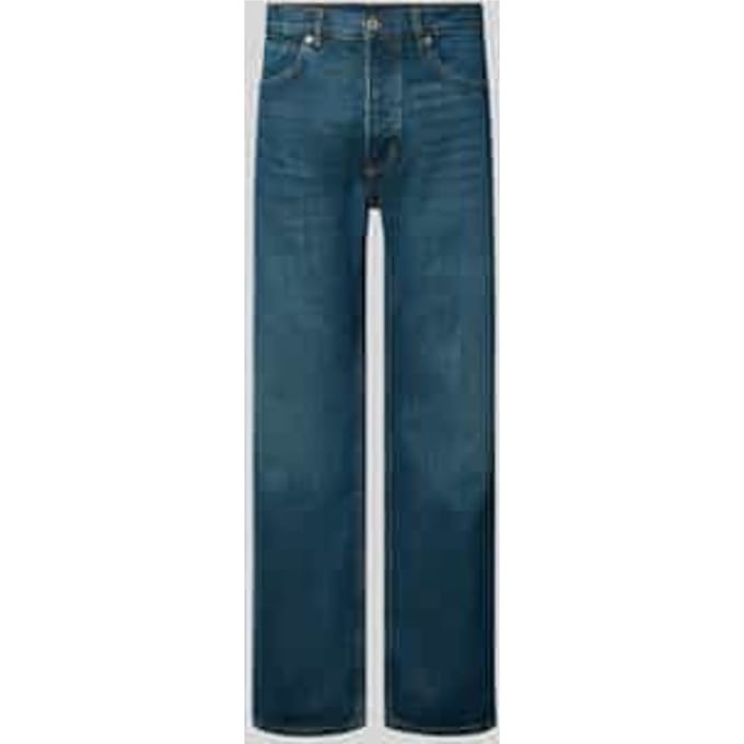 straight fit jeans van katoenmix model 'Jonah'