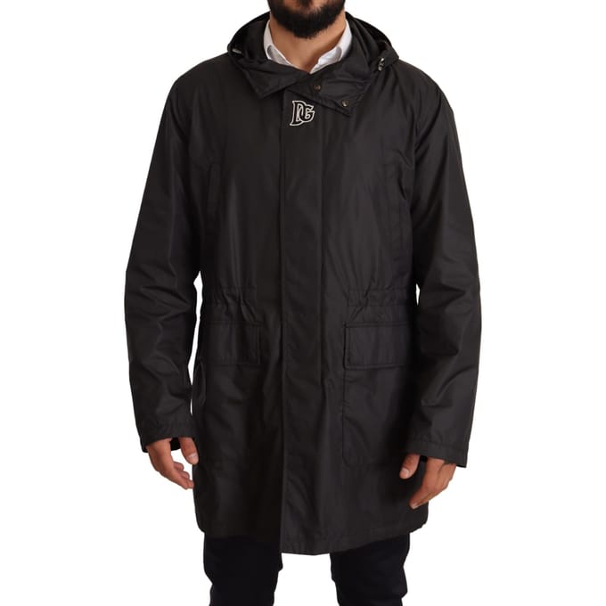Zwarte Hoody Jas Jkt2925