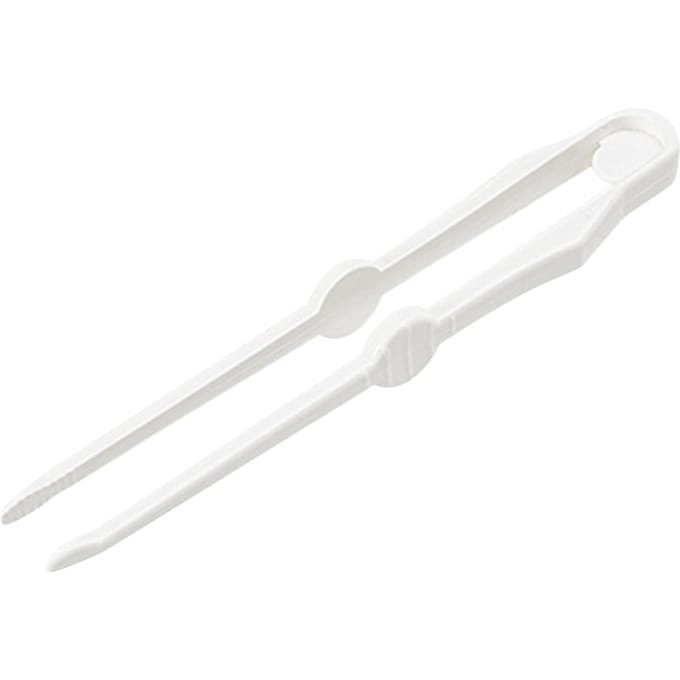 Chips Tang Clip Plastic Stevig Grip Veelzijdig Handig Kleine Snack Tang voor Salade Aardappelchips white