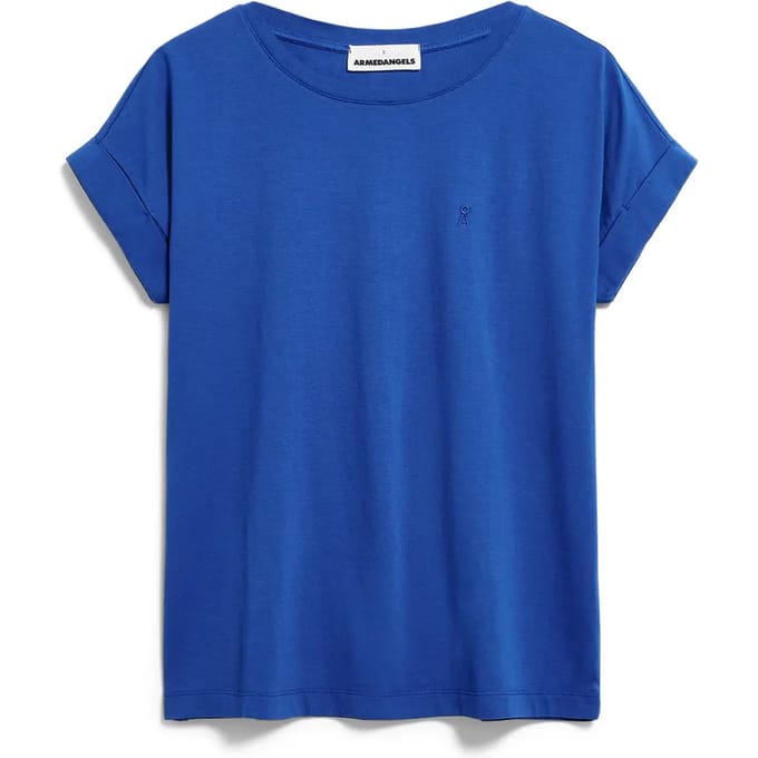 Loose fit T-shirt van pure katoen model 'IDAARA'