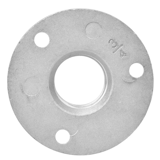 10 STKS DN20 3 Gaten Flens Basis Pijp Fittingen Aluminium Legering Schroefdraad Planken Bevestigingsbasis
