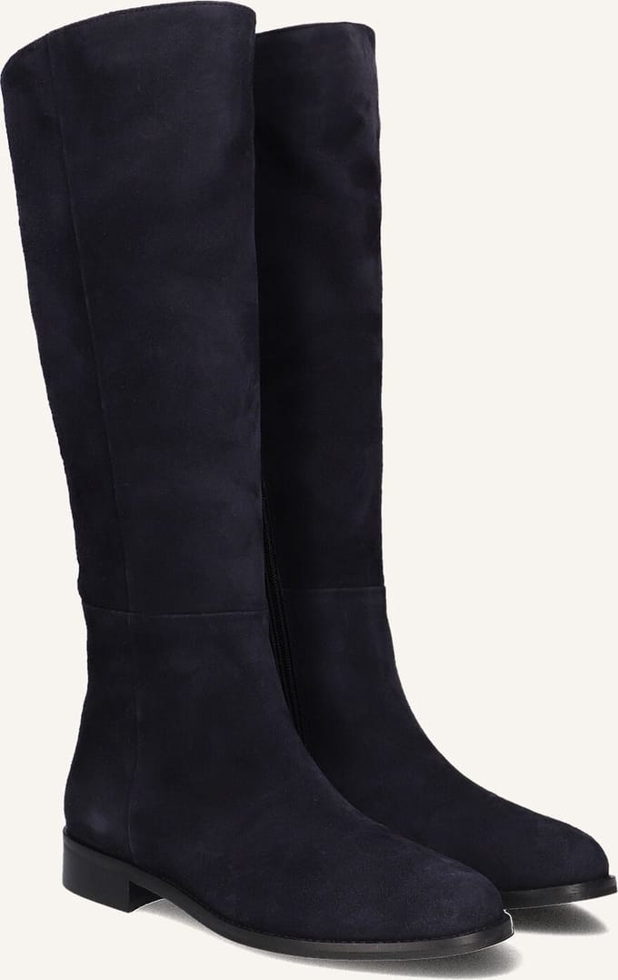 Notre-V 3496 Laarzen - Suède - Dames - Blauw - Maat 37