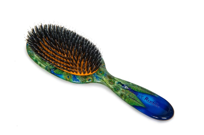 Rock & Ruddle Haarborstel Pauwen Groot: 6,5 cm x 21 cm