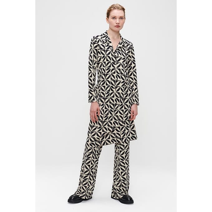 TRVL DRSS Lewis Dress Shell Maat: S | Blousejurken Outlet | Dames | Wit