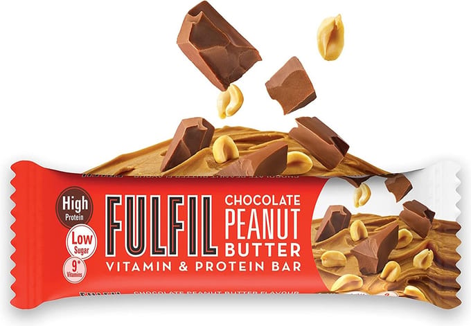 Fulfil Nutition Bar Mix Box - Eiwitreep / Proteine reep - 10 repen (550 gram) - 1 doos