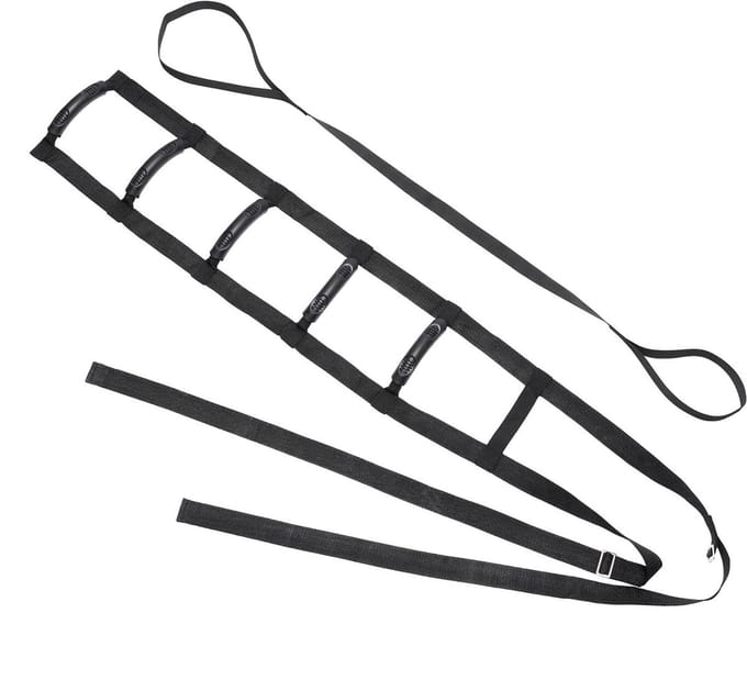 Bed Ladder Riem - Hulp Ladder - Mobiliteit Verbeteren - Verstelbare Lengte - 200 cm - Zwart