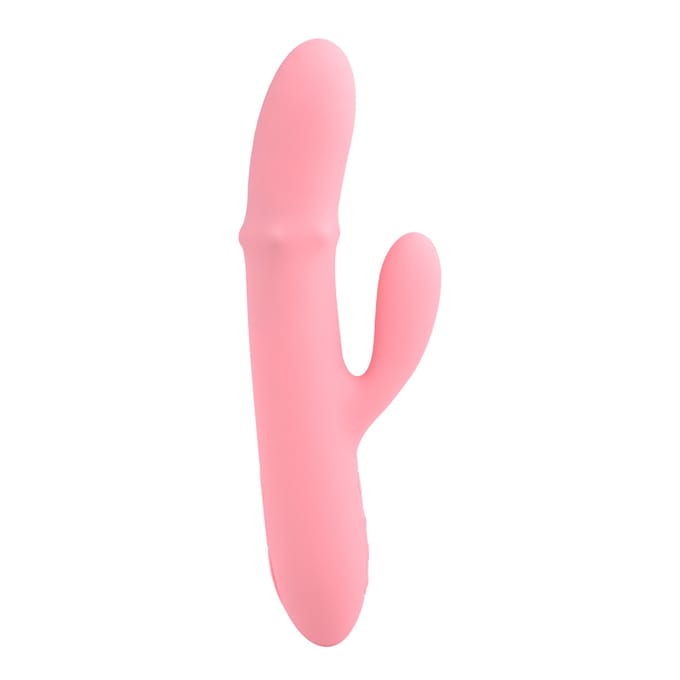 Svakom - Mora Neo - Interactieve Rabbit Vibrator met stotende kralen-ring - App Control - Roze