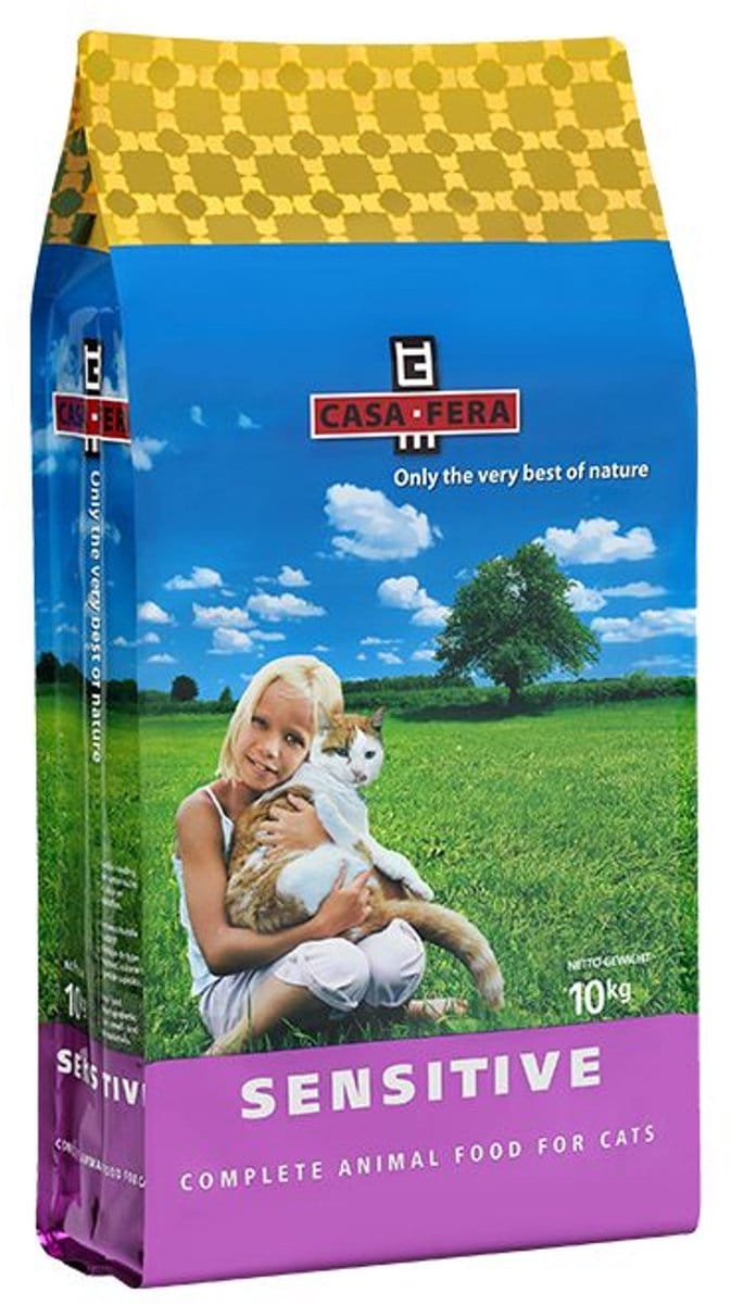 Casa Fera kattenvoer Sensitive 10 kg met catessy stick 5 gram