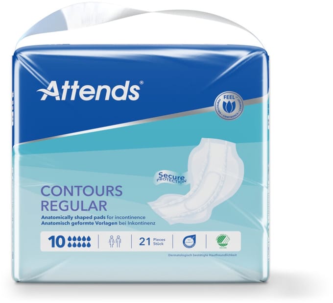 Attends Contours 10 | 21 stuks