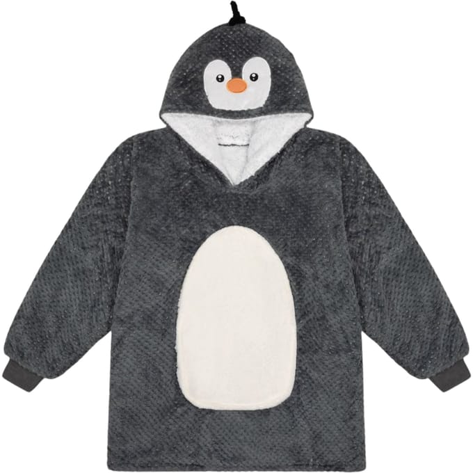 Noxxiez hoodie deken - pinguïn