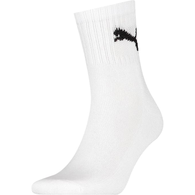 Puma Unisex Volwassen Bemanningsleden Sokken (Pakket van 3) (Wit)