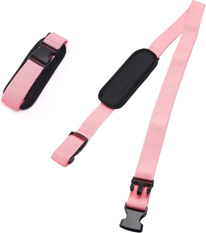 Draagriemen Set - Schouderbanden - Scooter Transport - Verstelbare Lengte - 2 Stuks - Roze