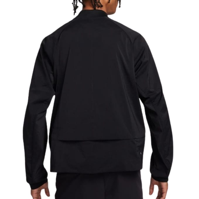 Nike effen zwart trainingsjack