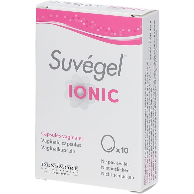 Suvegel Ionic Vaginale Caps 10