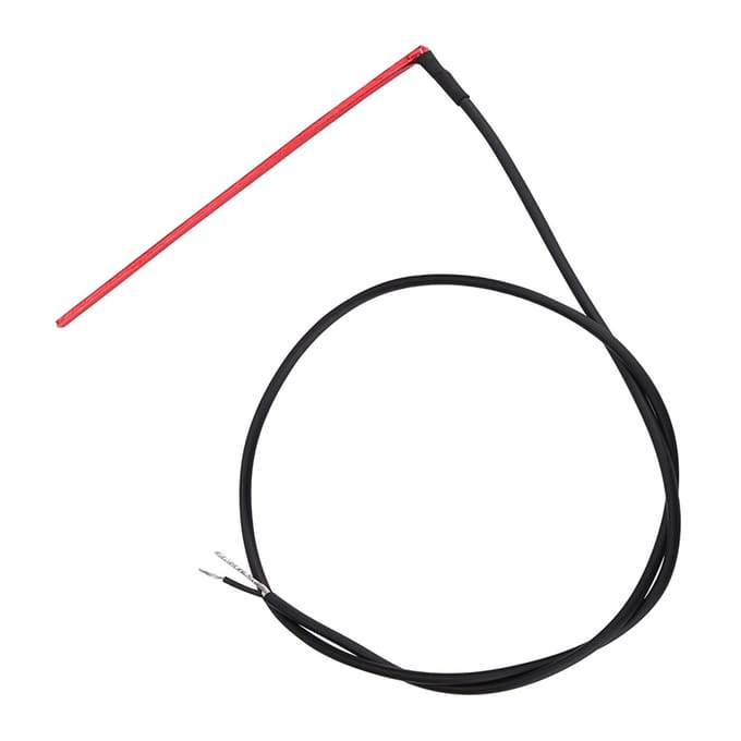 1 stuk gevoelige piëzo-brug-pickuptransducer onder de zadel voor klassieke folkgitaar black