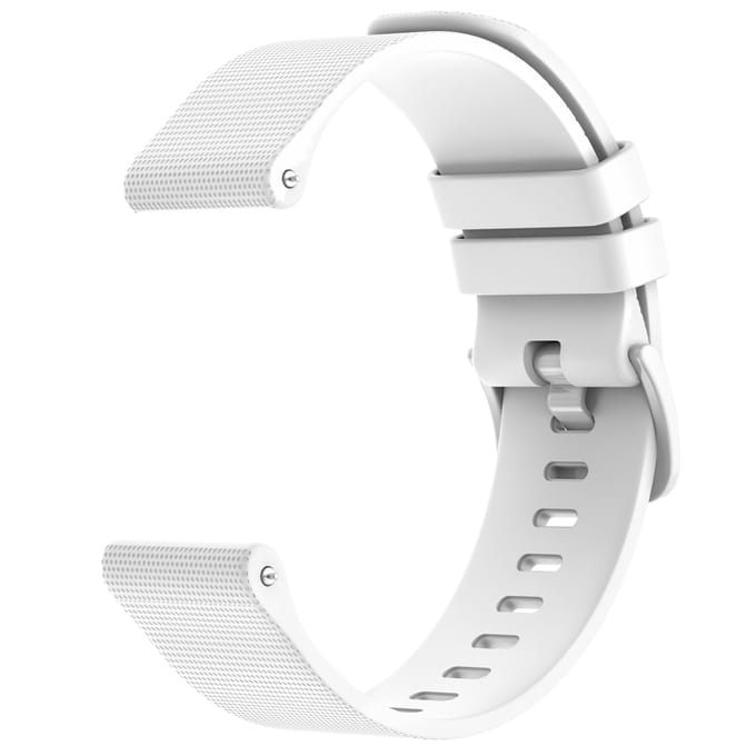 imoshion Siliconen sport bandje met gesp - Universeel 20 mm aansluiting - Wit