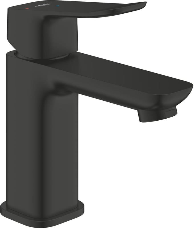 GROHE Dice Wastafelmengkraan - S-Size - Waterbesparend - Energiebesparend - Inclusief Push-Open Waste - Matte Black