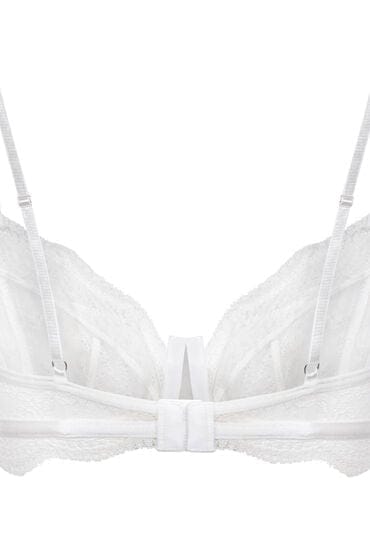 Hunkemöller Niet-voorgevormde beugel bh Isabelle Wit