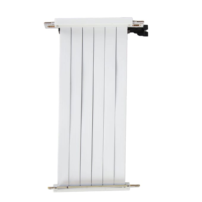PCIE 3.0 X16 Riser Kabel 180 Graden Hoge Snelheid Flexibel Dubbele Omgekeerde Connector GPU Grafische Kaart 2CM wit
