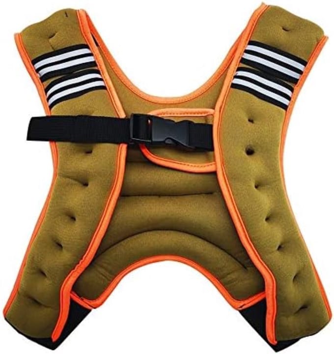 TIM® Gewichtsvest - Gewichtsvesten - Geel - ‎39cm x 27cm x 6cm