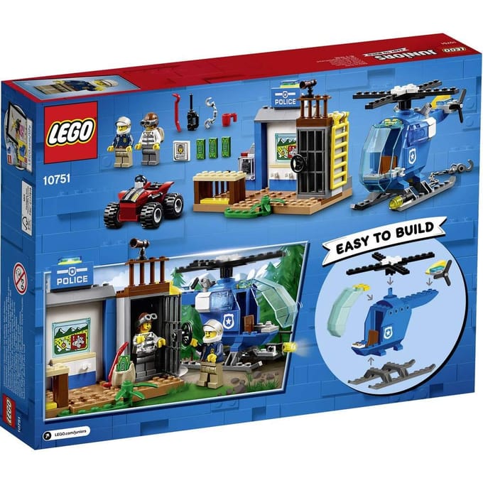LEGO Juniors Politieachtervolging in de bergen 10751