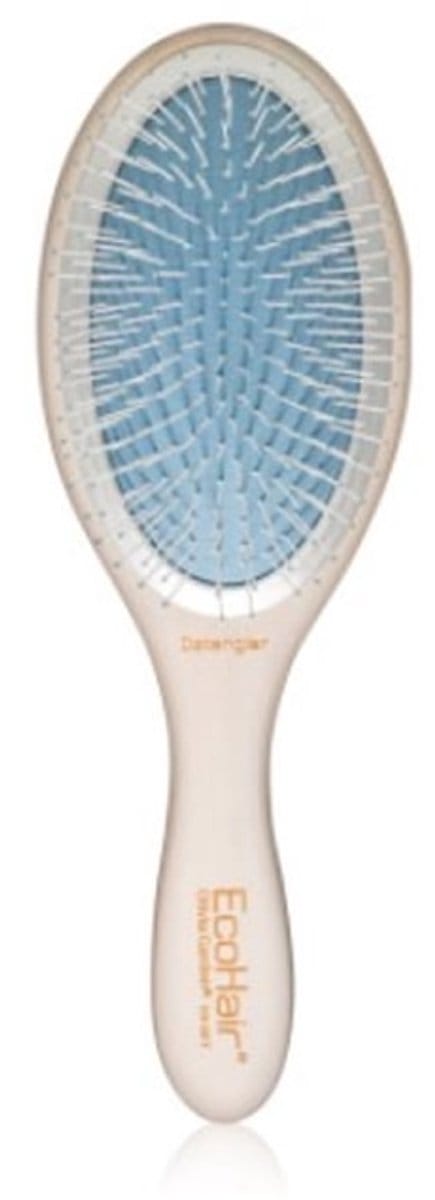 Olivia Garden Ecohair Paddle Detangler Wit/Blauw