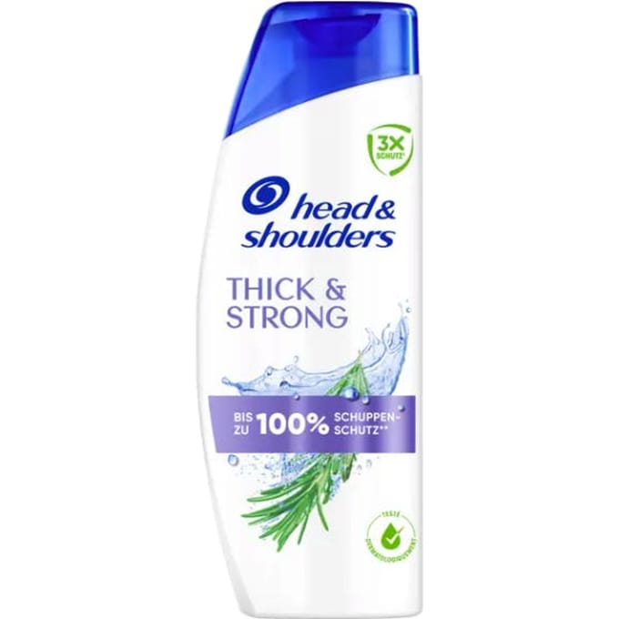 Head & Shoulders Thick & Strong Met Rozemarijnextract Anti-Roos Shampoo - 250 ml