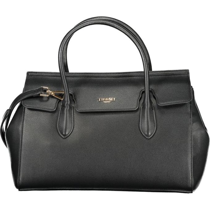 Twinset Nero Polyurethaan Dames Schoudertas
