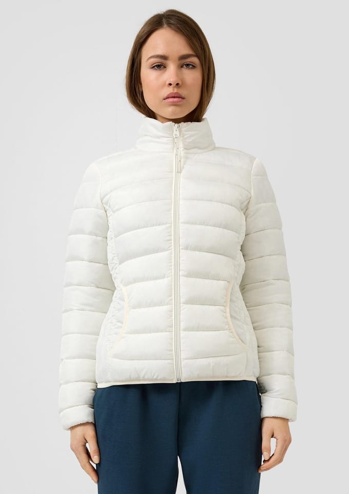 Q/S designed by - Dames jas - Maat XL - Vrouwen - wit - vulling
