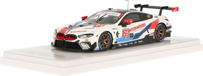 BMW M8 TSM Modelauto 1:43 2018 Connor De Phillippi / Alexander Sims / Bill Auberlen / Philipp Eng