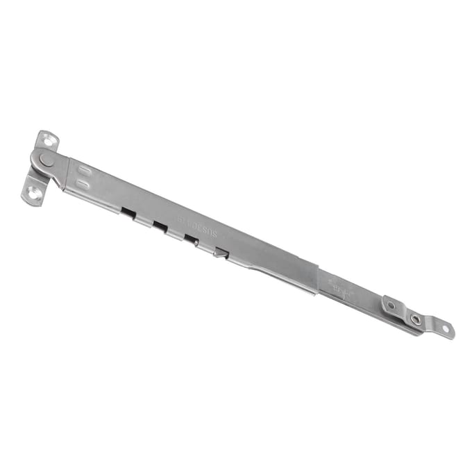 Limiteur d'ouverture de fenêtre Contrôleur Acier Inoxydable Télescopique Support de Renfort de Vent Accessoire gray