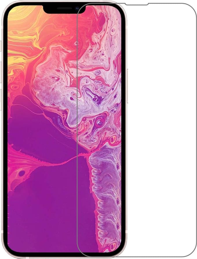 Screenprotector Geschikt voor Apple iPhone 13 - Volledige Dekking - Beschermglas - Gehard Glas - Tempered Glass - Screen Protector